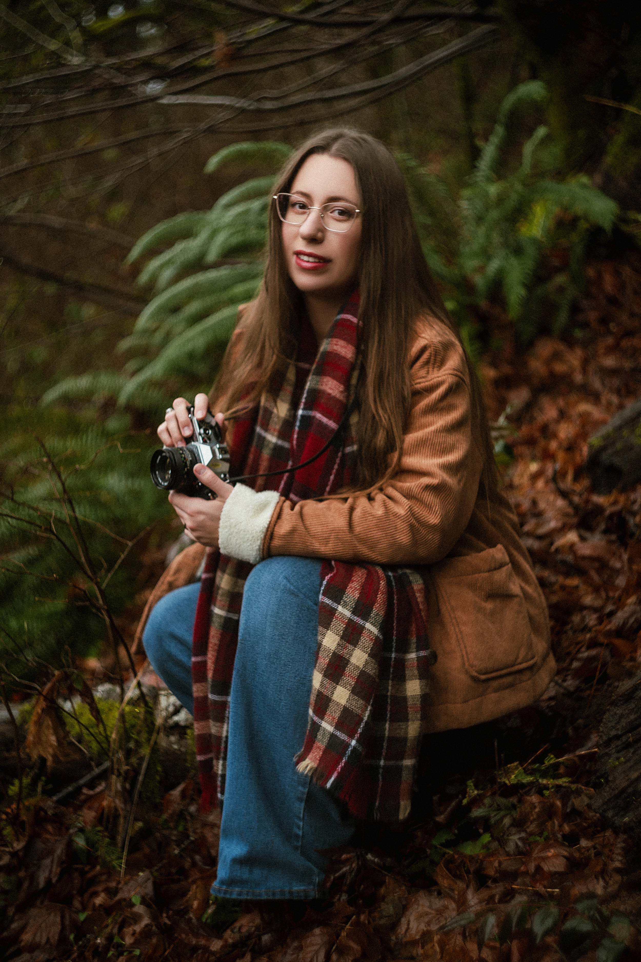 Alina Veksler, creative portrait photographer near Portland, Oregon
